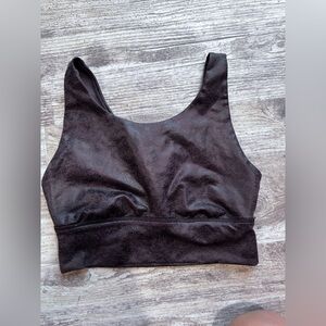 Aerie “Leather” Sports Bra